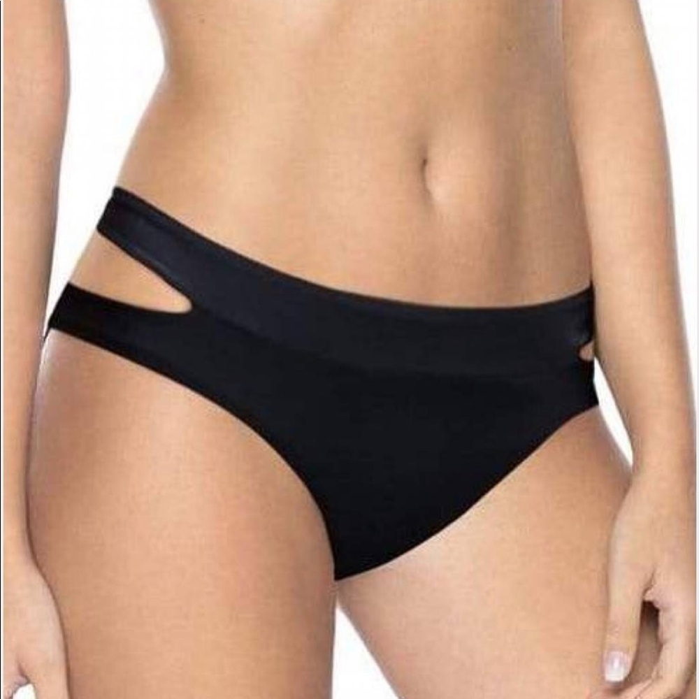 NWT- PilyQ Midnight Split Side Bottom